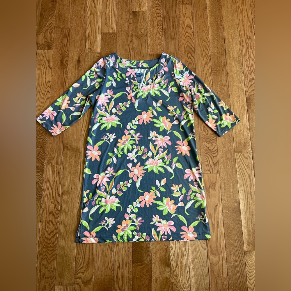 Caribbean Joe Floral Dress